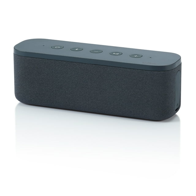 onn. Portable Bluetooth Speaker, Gray, AAAGRY100006897