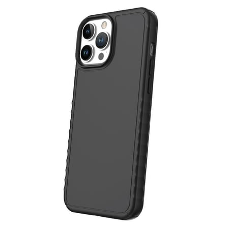 onn. Protective Gel Phone Case for iPhone 13 Pro Max / iPhone 12 Pro Max - Black