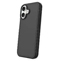 onn. Protective Gel Phone Case for iPhone 16 - Black