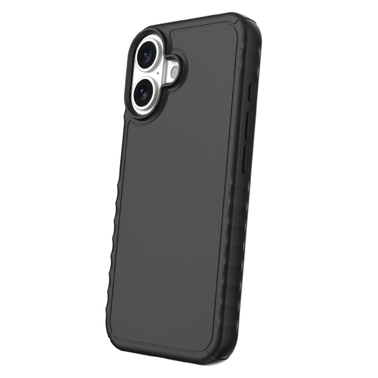 Protective Gel Phone Case for iPhone 16 Black