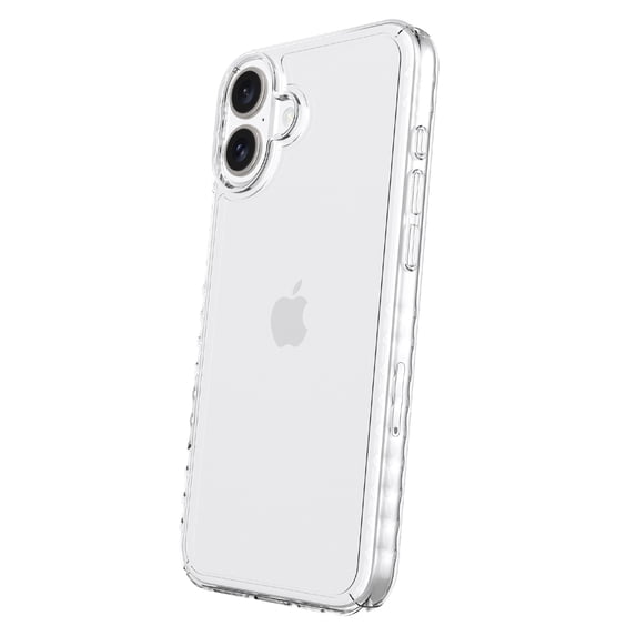 onn Protective Gel Phone Case for iPhone 16 Plus - Clear