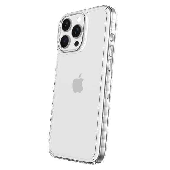 onn. Protective Gel Phone Case for iPhone 16 Pro Max - Clear