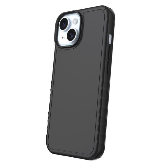onn Protective Gel Phone Case for iPhone 16e / iPhone 15 / iPhone 14 / iPhone 13 - Black