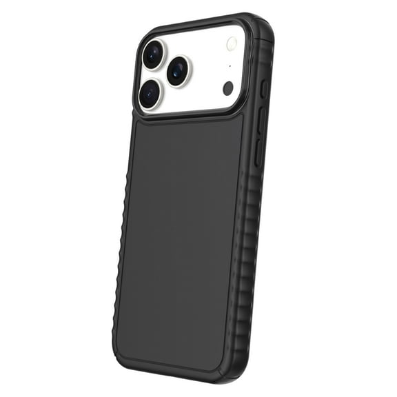 onn Protective Gel Phone Case for iPhone 17 Pro Max - Black