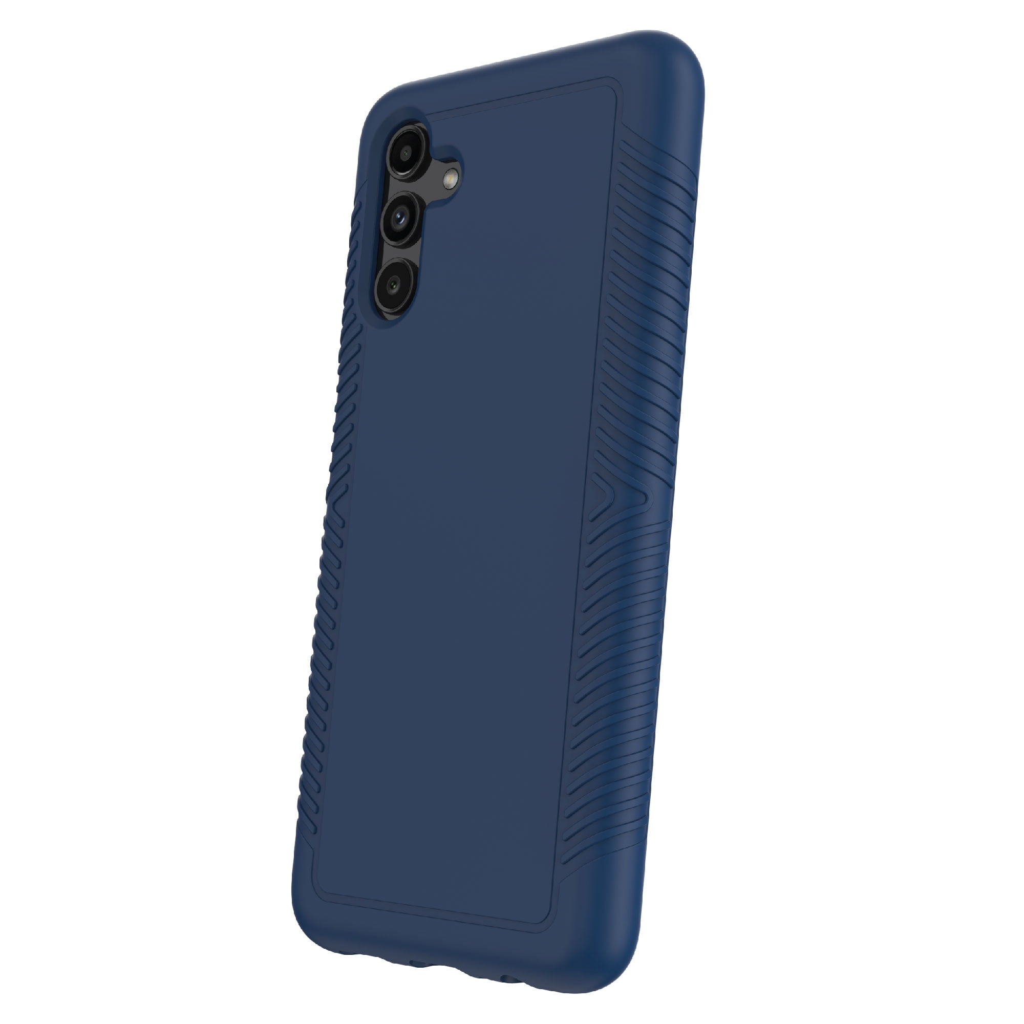 onn. Protective Grip Phone Case for Samsung Galaxy A13 5G Blue