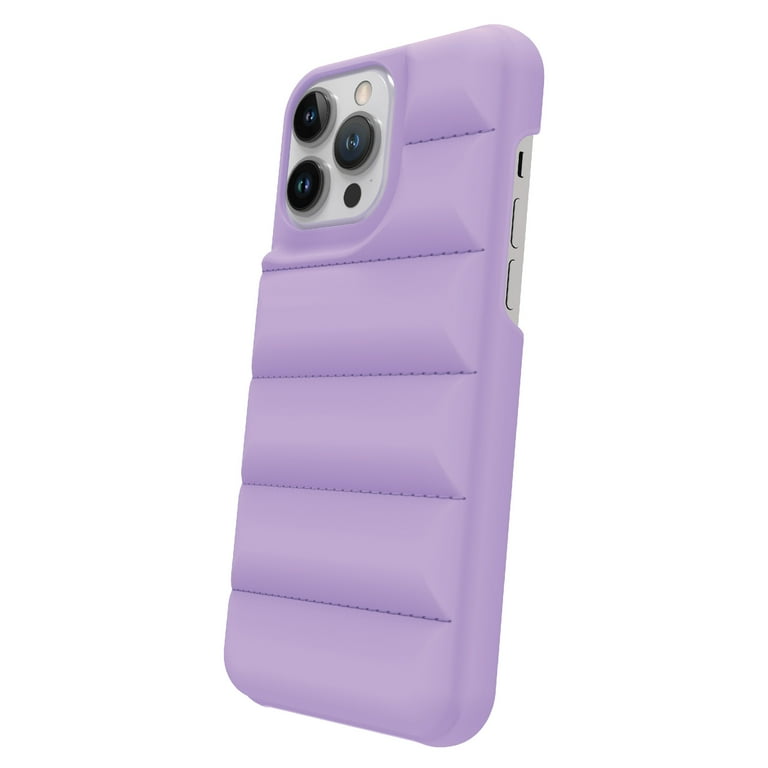 onn. Puffer Soft Quilted Phone Case for iPhone 13 Pro Max
