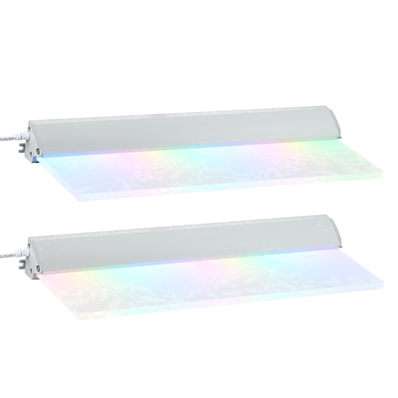 RGBIC LED Floating Shelves, 2 Pack