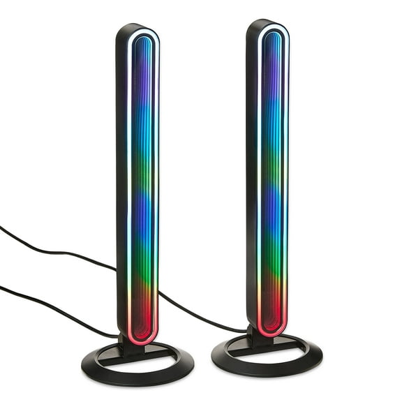 Onn RGBIC Multicolor LED Bar Lights (2 Pack)