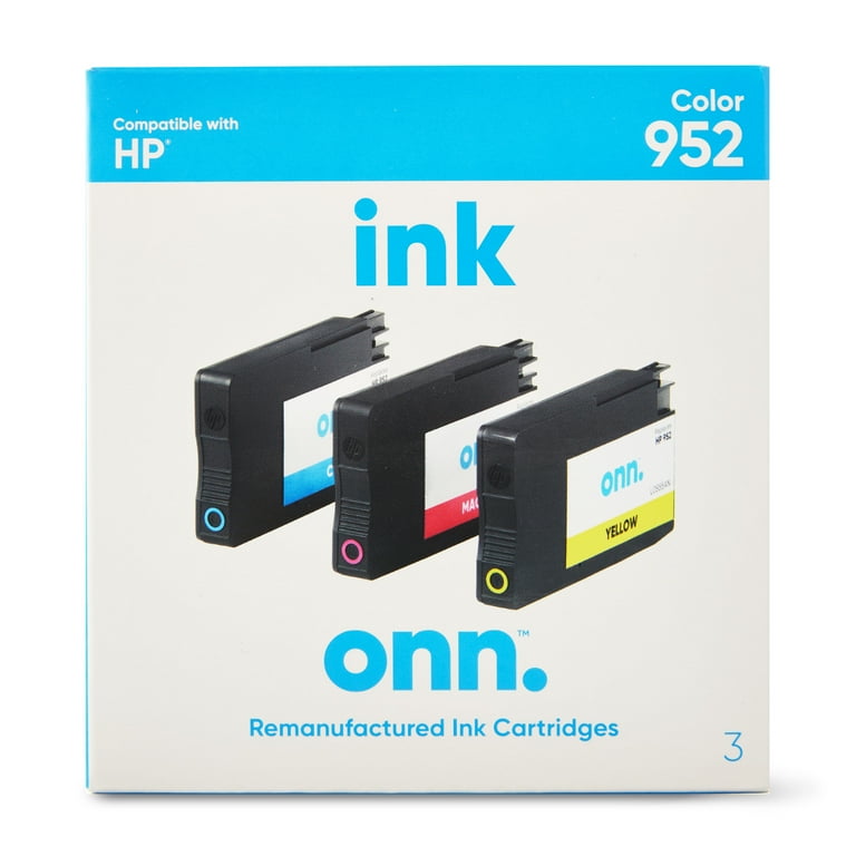 Remanufactured onn 952 HP Standard Yield Ink Cartridges