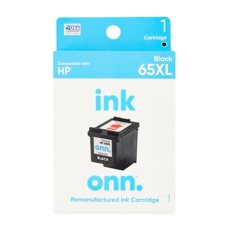 Remanufactured onn HP 65XL Black Ink Cartridge