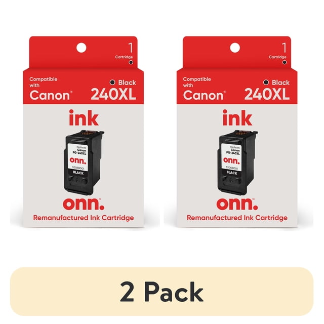 Remanufactured onn Ink Cartridge, Canon 240XL Black - Walmart.com