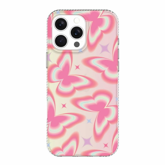 onn Retro Butterfly Phone Case for iPhone 16 Pro Max