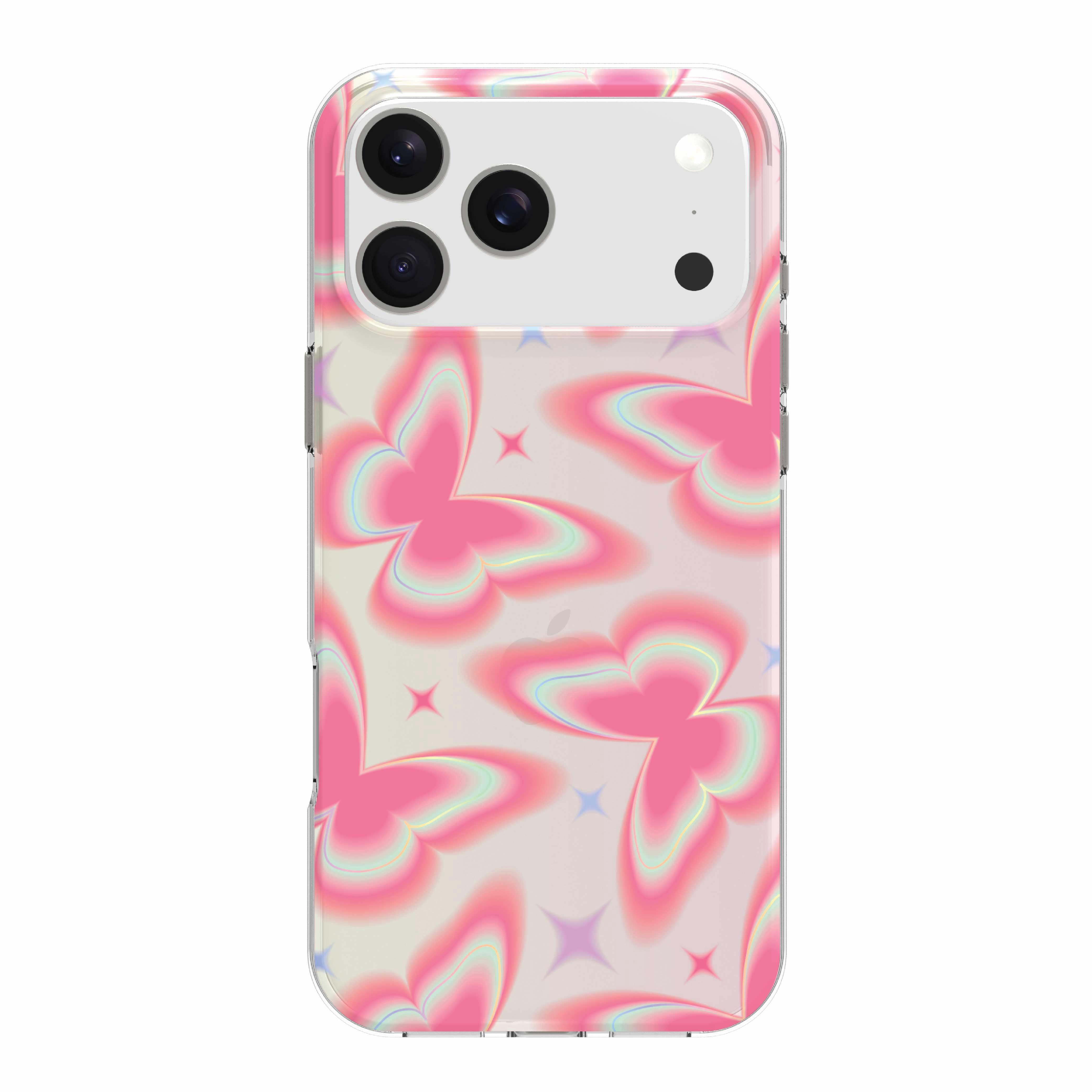 onn Retro Butterfly Phone Case for iPhone 17 Pro Max