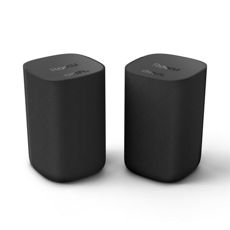 Roku Wireless Speakers (for Roku Streambars or Roku TV),Black