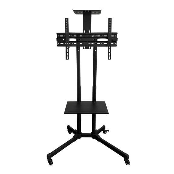 onn. Rolling TV Stand for 32" to 70" TV's, up to 15 Tilting