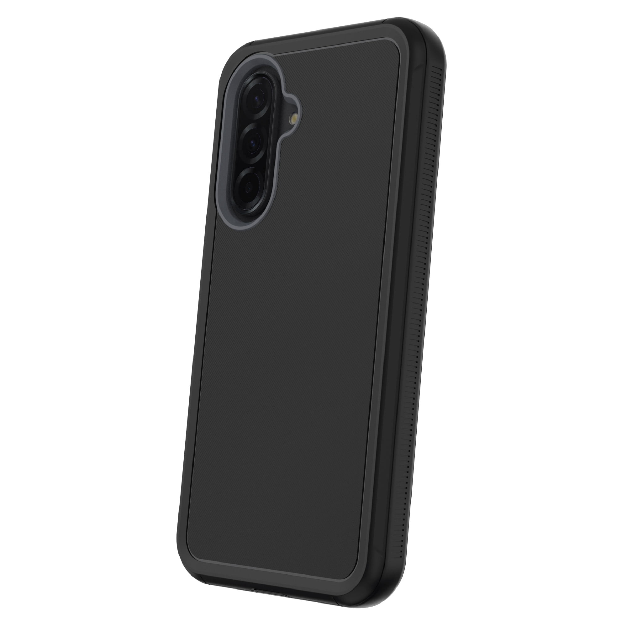 onn Rugged Phone Case for Samsung Galaxy A36 5G - Black/Gray