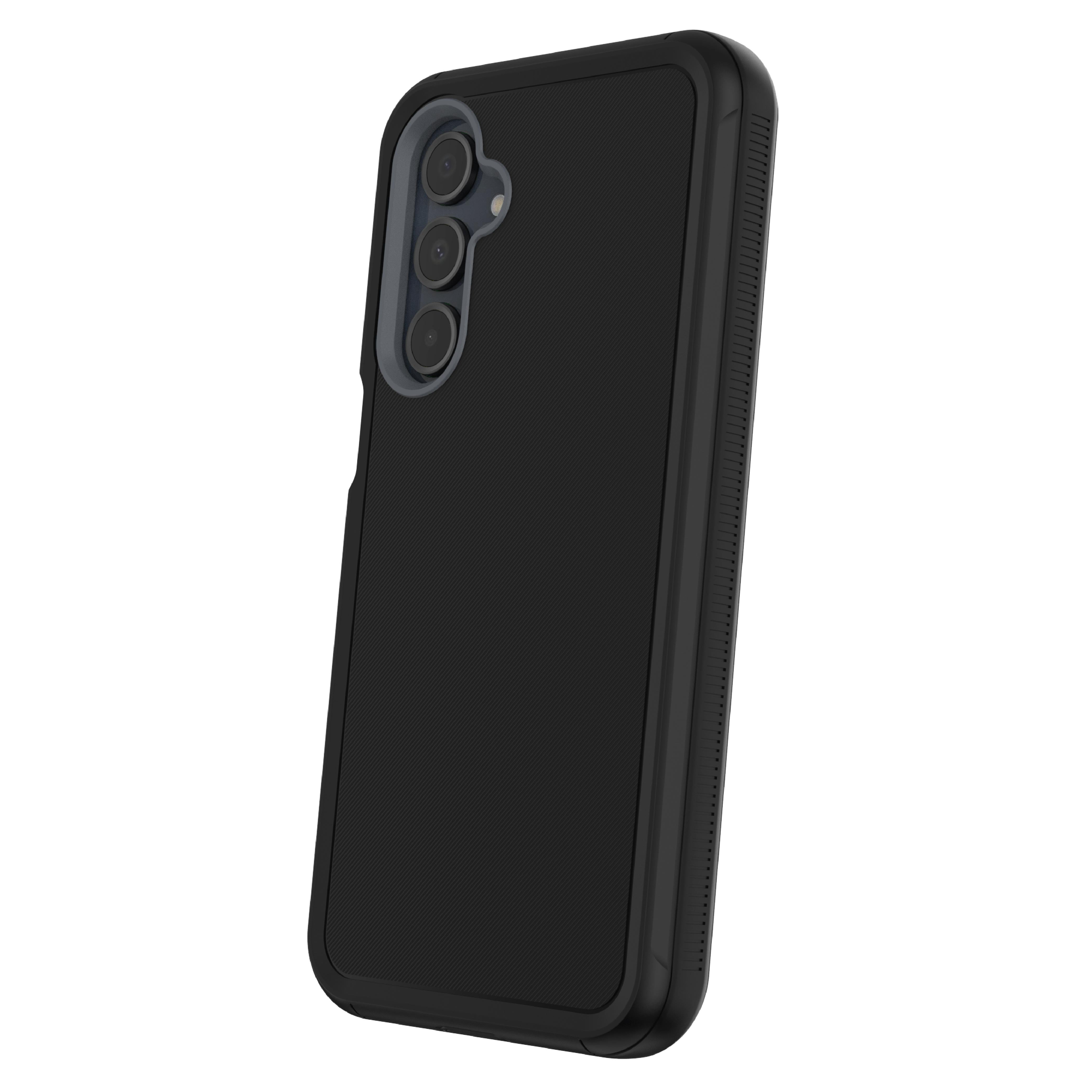 onn Rugged Phone Case for Samsung Galaxy A16 5G - Black/Gray