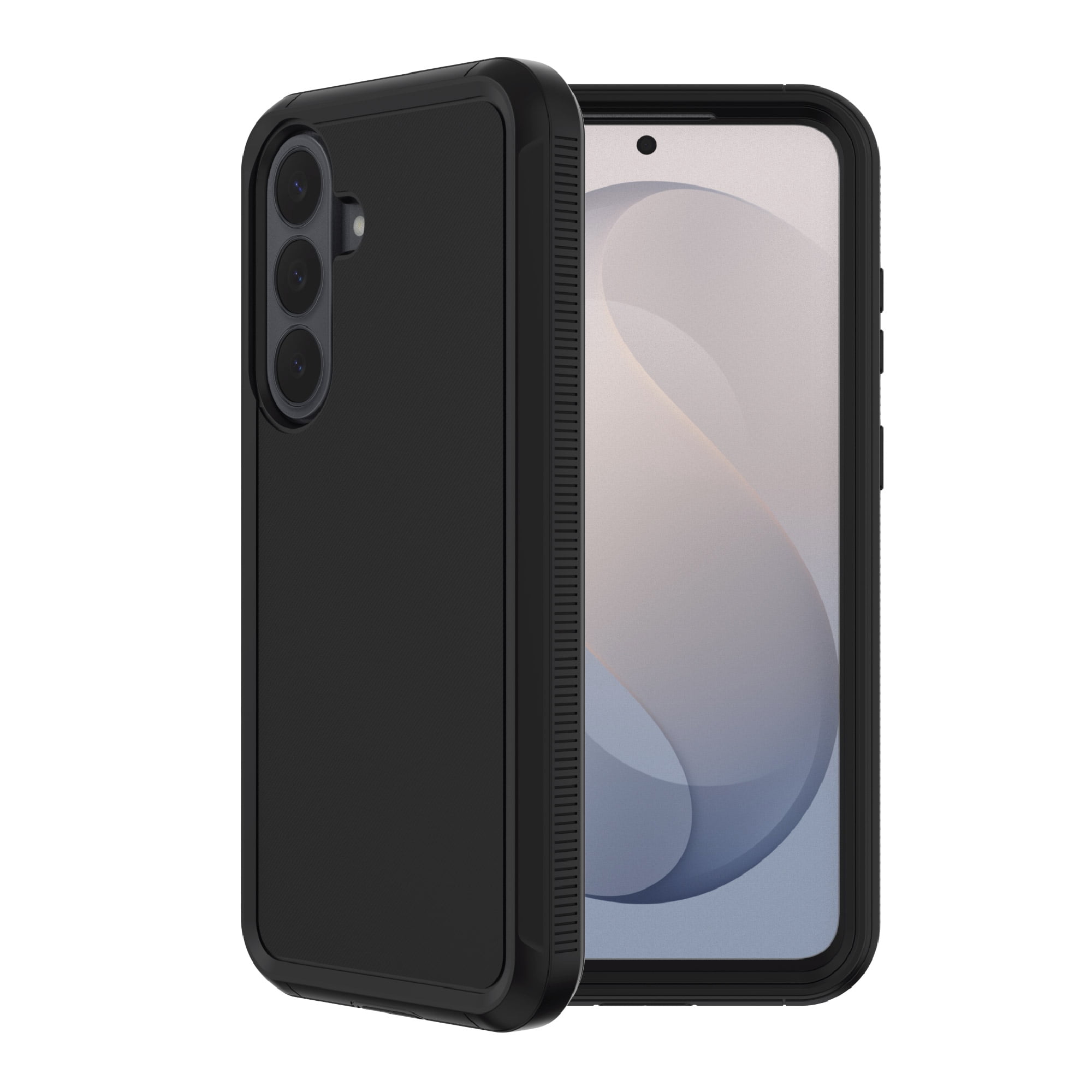 onn Rugged Phone Case for Samsung Galaxy S26 FE / S25 FE - Black