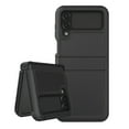 onn. Rugged Phone Case for Samsung Galaxy Z Flip4 5G Black
