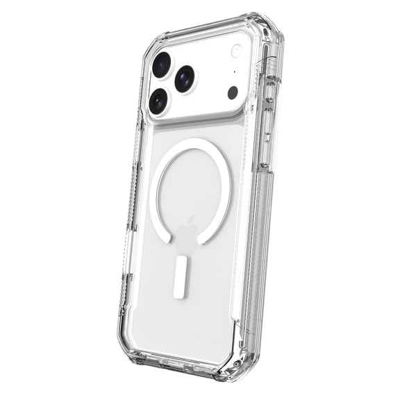 onn Rugged Phone Case for iPhone 18 Pro Max / 17 Pro Max, MagSafe Compatible - Clear