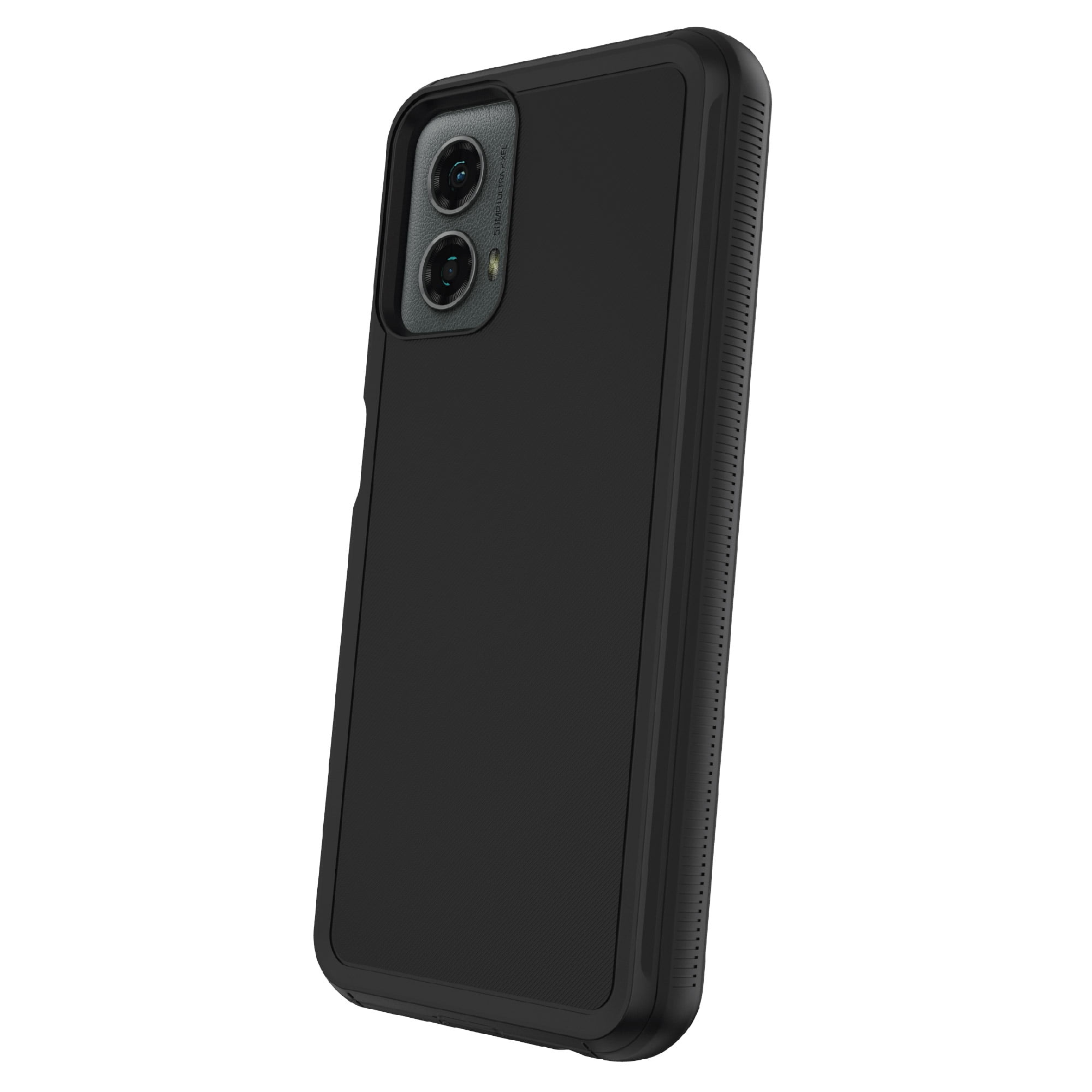 onn. Rugged Phone Case for moto g 5G (2024) - Black