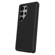 onn Rugged Phone Case with Holster for Samsung Galaxy S24 Ultra - Black