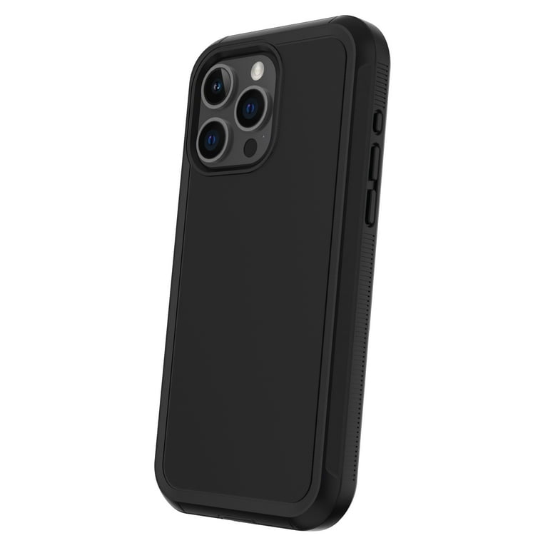 【objects.io】　iPhone15Pro ケース　BLACK onn. Rugged Phone Case with Holster for iPhone 15 Pro