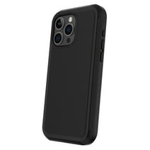 onn. Rugged Phone Case with Holster for iPhone 15 Pro Max - Black