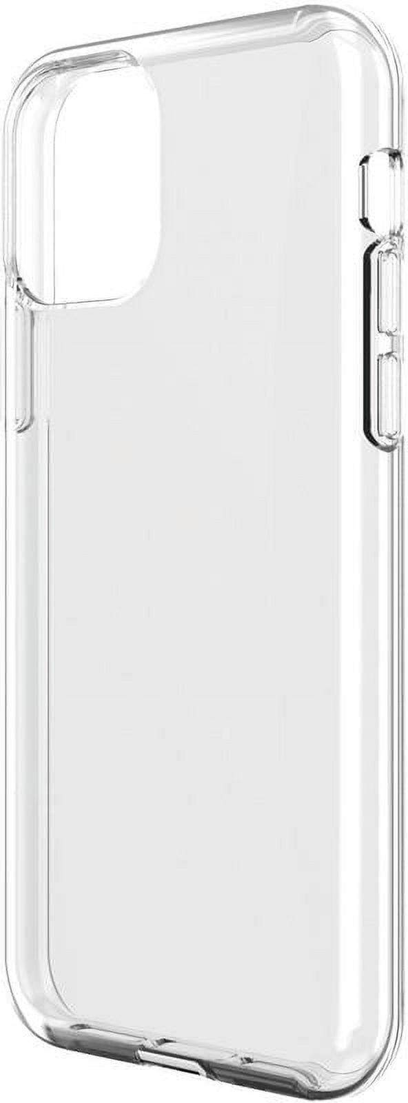 onn. Rugged Phone Case with Holster for iPhone 17e / iPhone 16e / iPhone 14 / iPhone 13 - Clear
