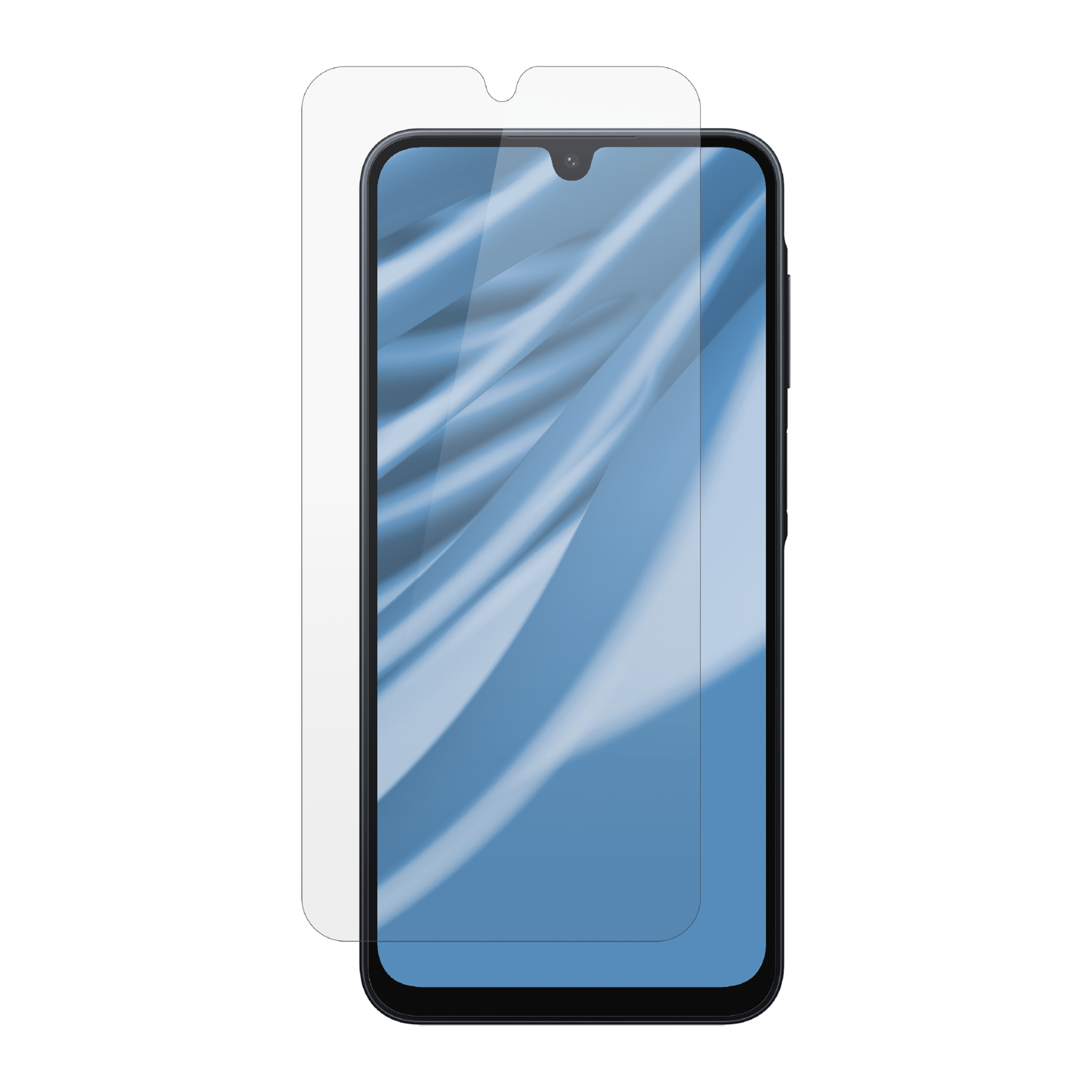 onn Samsung Galaxy A16 Clear Glass Screen Protector with Easy Application Box