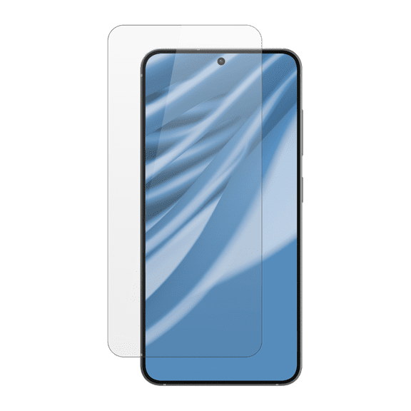 onn Samsung Galaxy S26 Clear Glass Screen Protector with Easy Application Box