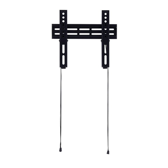 onn. Self-Locking Fixed TV Mount, Black, 17"-42, 55 lbs
