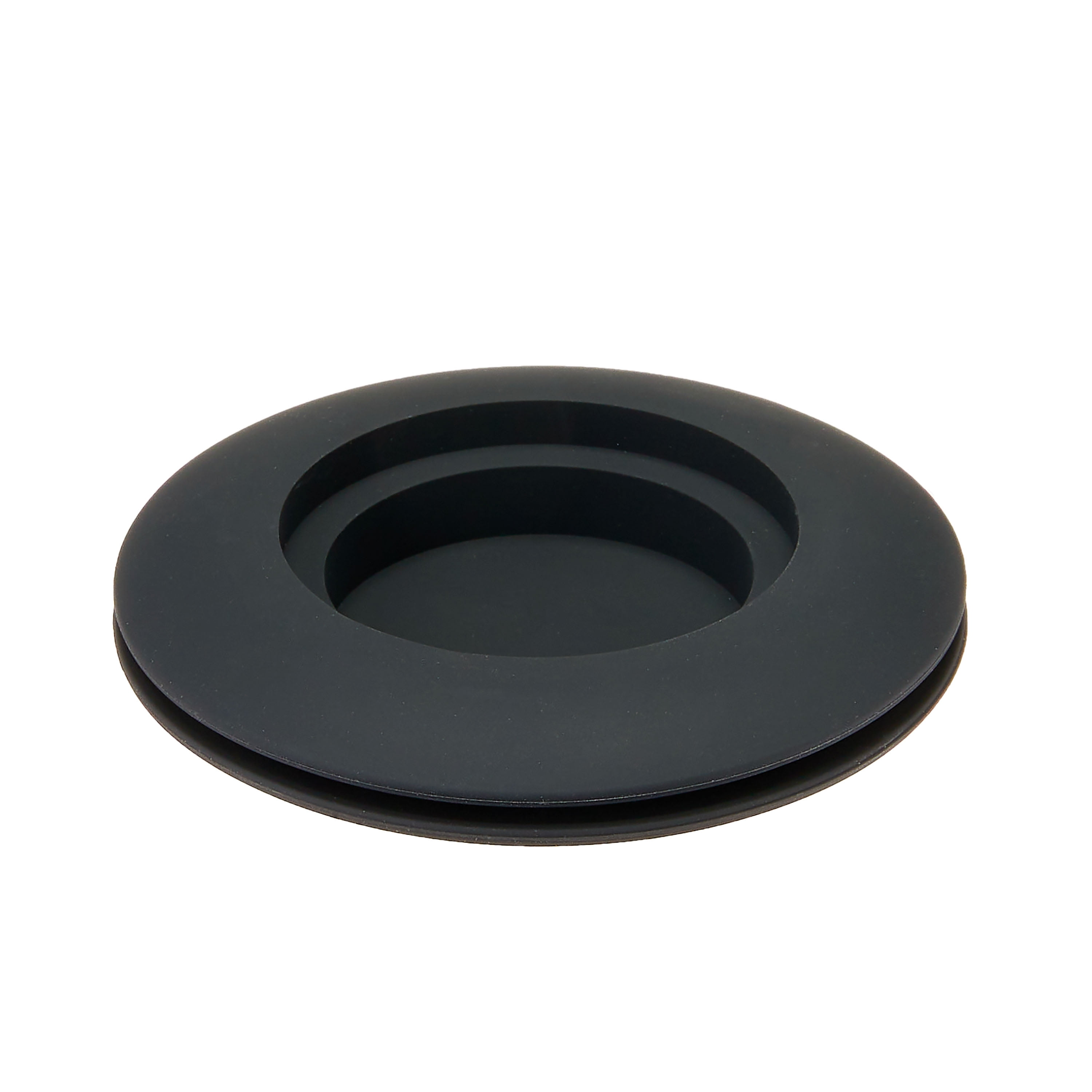 onn. Silicone MagSafe Charger Holder with Cable Management, Black