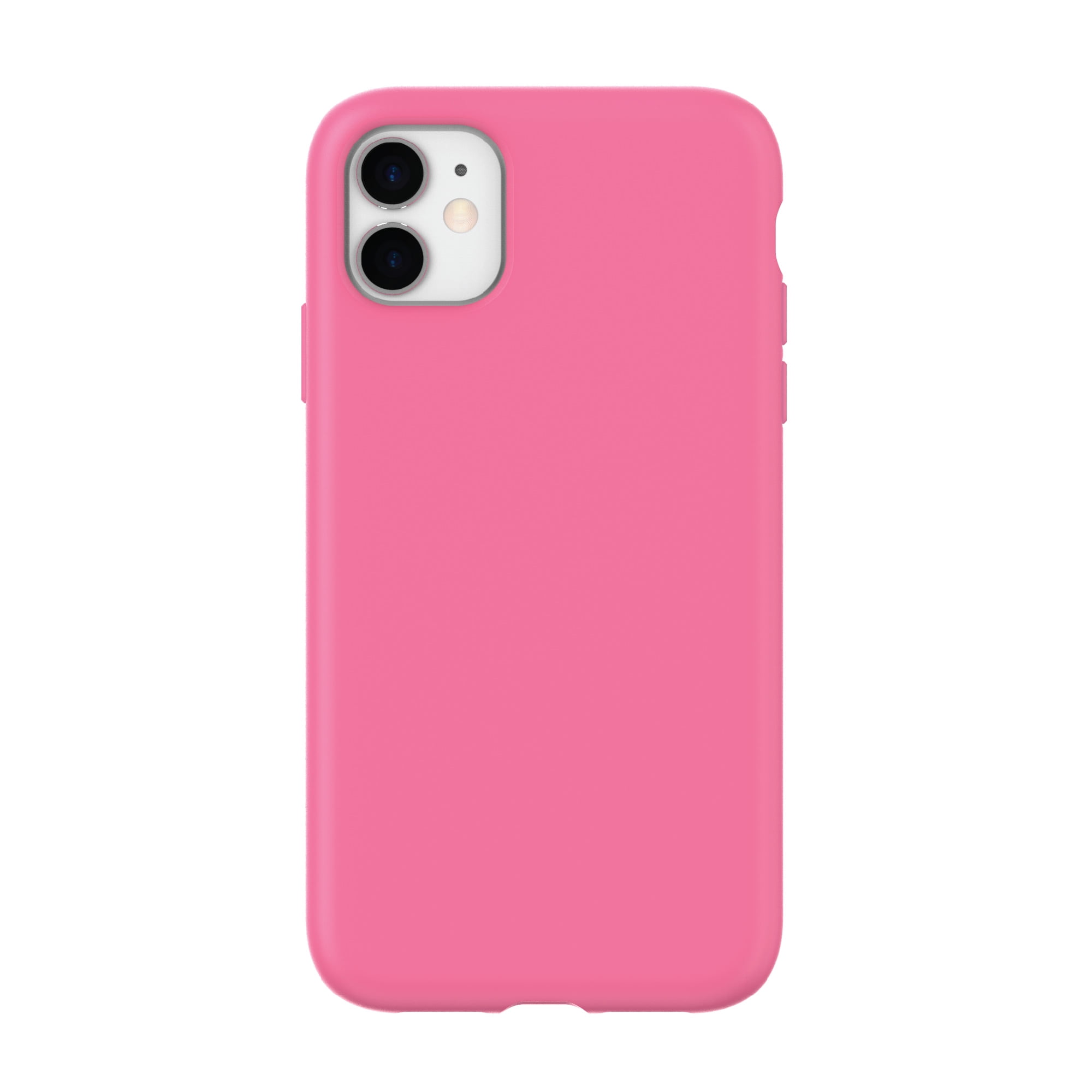 onn. Silicone Phone Case for iPhone 11 / iPhone XR Pink