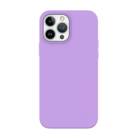 onn. Silicone Phone Case for iPhone 13 Pro Max / iPhone 12 Pro Max - Lavender