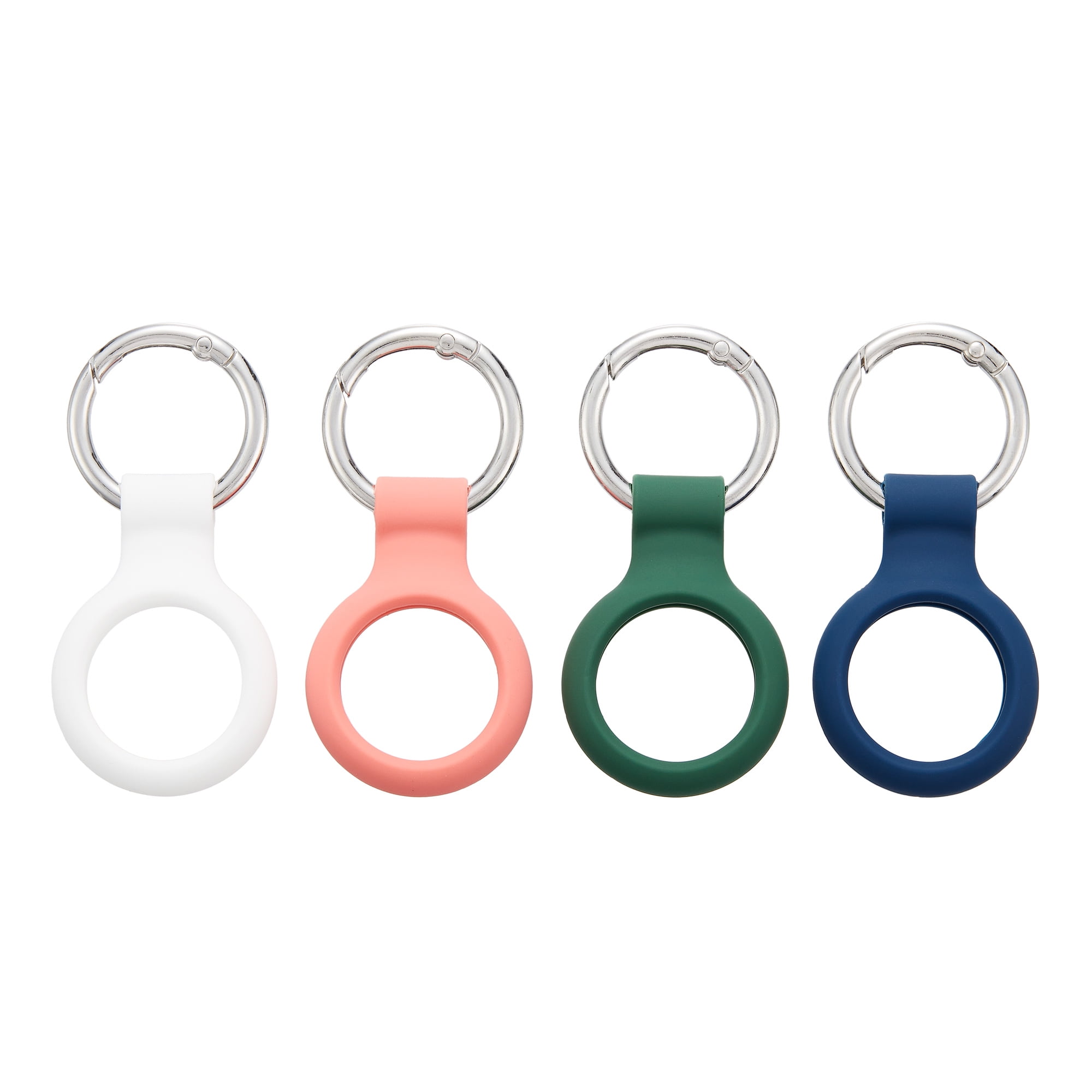 onn. Silicone Protective Holder with CarabinerStyle Ring for Apple