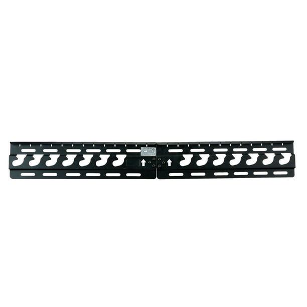 onn. Slim Fixed Stud / No Stud TV Wall Mount for 24"90" TVs, Holds up