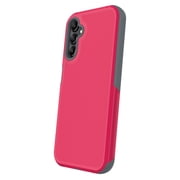 onn Slim Rugged Phone Case for Samsung Galaxy A14 5G - Red/Gray