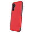 thumbnail interactive-video image 1 of onn Slim Rugged Phone Case for Samsung Galaxy A15 5G - Red/Gray, 1 of 11