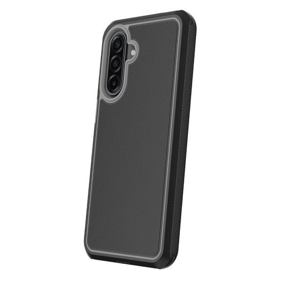 onn Slim Rugged Phone Case for Samsung Galaxy A17 5G - Black/Gray