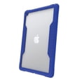 thumbnail image 1 of onn. Slim Rugged Tablet Case for iPad (7th, 8th, 9th generation) - Blue/Clear, 1 of 7