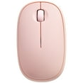 thumbnail image 1 of onn. Slim Wireless 3-Button Computer Mouse, Bluetooth and Nano USB Receiver, 1600 DPI, Pink, 1 of 12