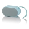 thumbnail image 1 of onn. Small Rugged Portable Bluetooth Speaker, Aqua, 1 of 4