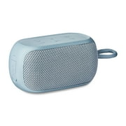 onn Small Rugged Speaker with Bluetooth Wireless Technology, Blue