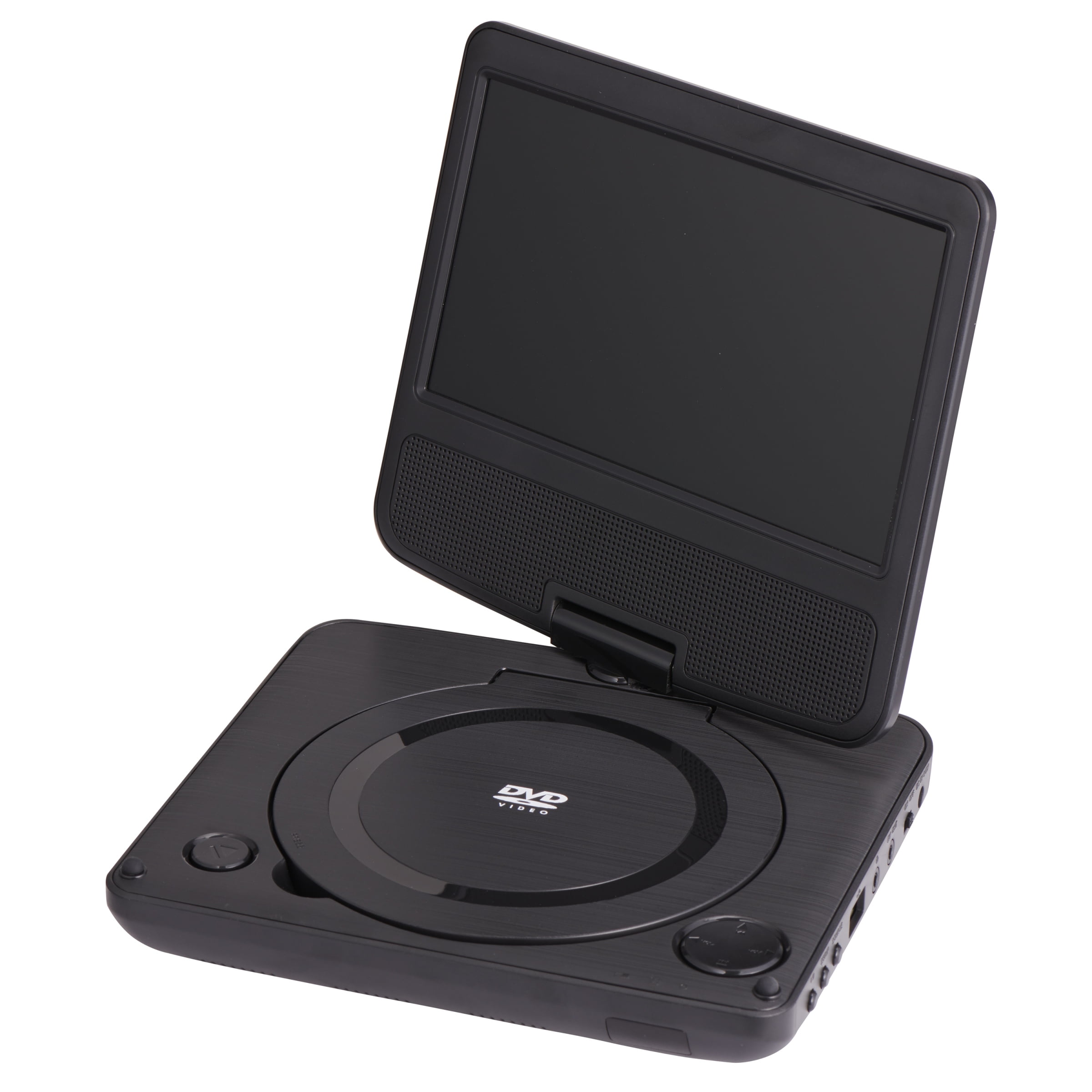 onn. Swivel Portable DVD Player Kit, 7" Walmart Business Supplies