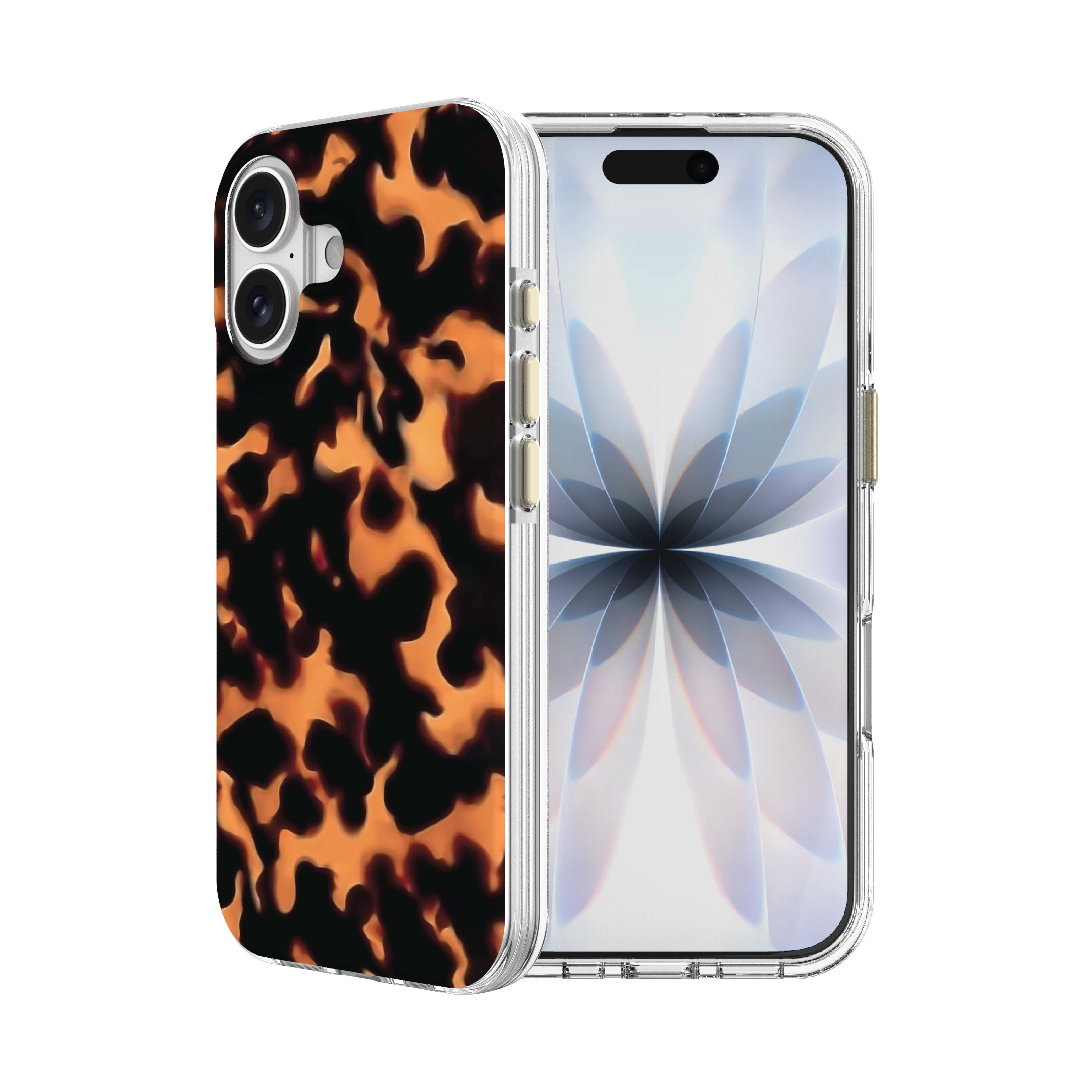 onn Phone Case for iPhone 17, MagSafe Compatible - Tortoise Shell