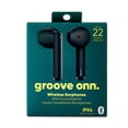 thumbnail interactive-video image 1 of Onn Bluetooth Earphones with Noise-Canceling Microphones - Gray, 1 of 5