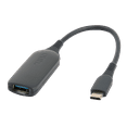 onn. USBC to USB Female Adapter, 4" Cable, Compliant with USB 3.1 Gen