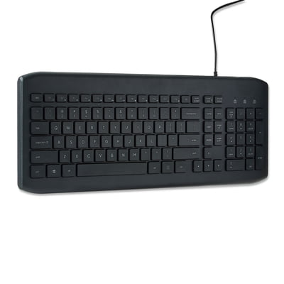 onn Wired Usb Keyboard Internet Keys Usb-A Standard Keyboards with Usb Computer Keyboard, Gray, 1 Pack