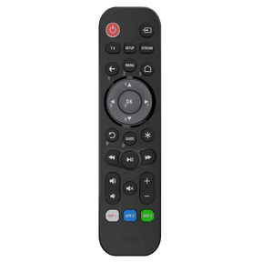 onn. Universal 3-Device Remote, Black, Compatible for TV, Streaming, Soundbar